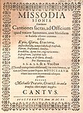 "Michael_Praetorius_Missodia_Sionia_(1611).jpg" by User:Lantus
