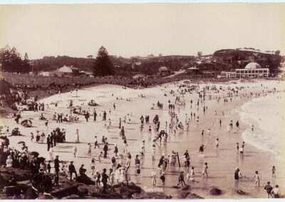Coogee Beach in Sydney, Australia.