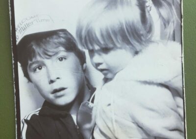 Fallon and her older brother, Carson.