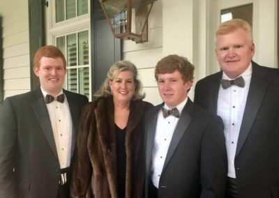 The Murdaugh family. From left to right: Buster, Maggie, Paul, and Alex Murdaugh.