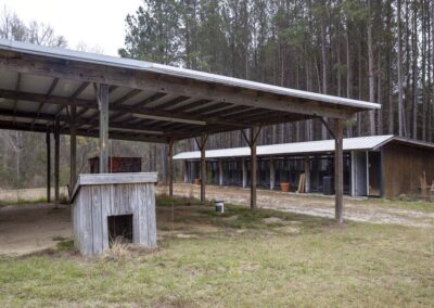 The Murdaugh’s dog kennels where Paul and Maggie were found shot to death.