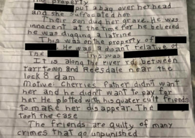 The letter sent to Janice in 2018.