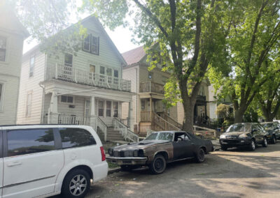 Rhys Pocan lived on the top floor of this Milwaukee house at the time of her disappearance.