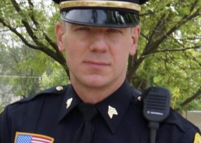 Muncie PD Chief of Police Nathan Sloan.