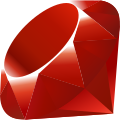 "Ruby_logo.svg" by User:Dsrmac