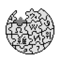 "Wikipedia-logo-v2-pixel-art.png" by User:NaBUru38