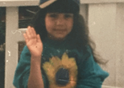 Brit Prawat as a child