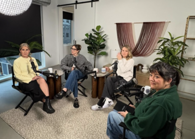 Audiochuck hosts sitting in circle