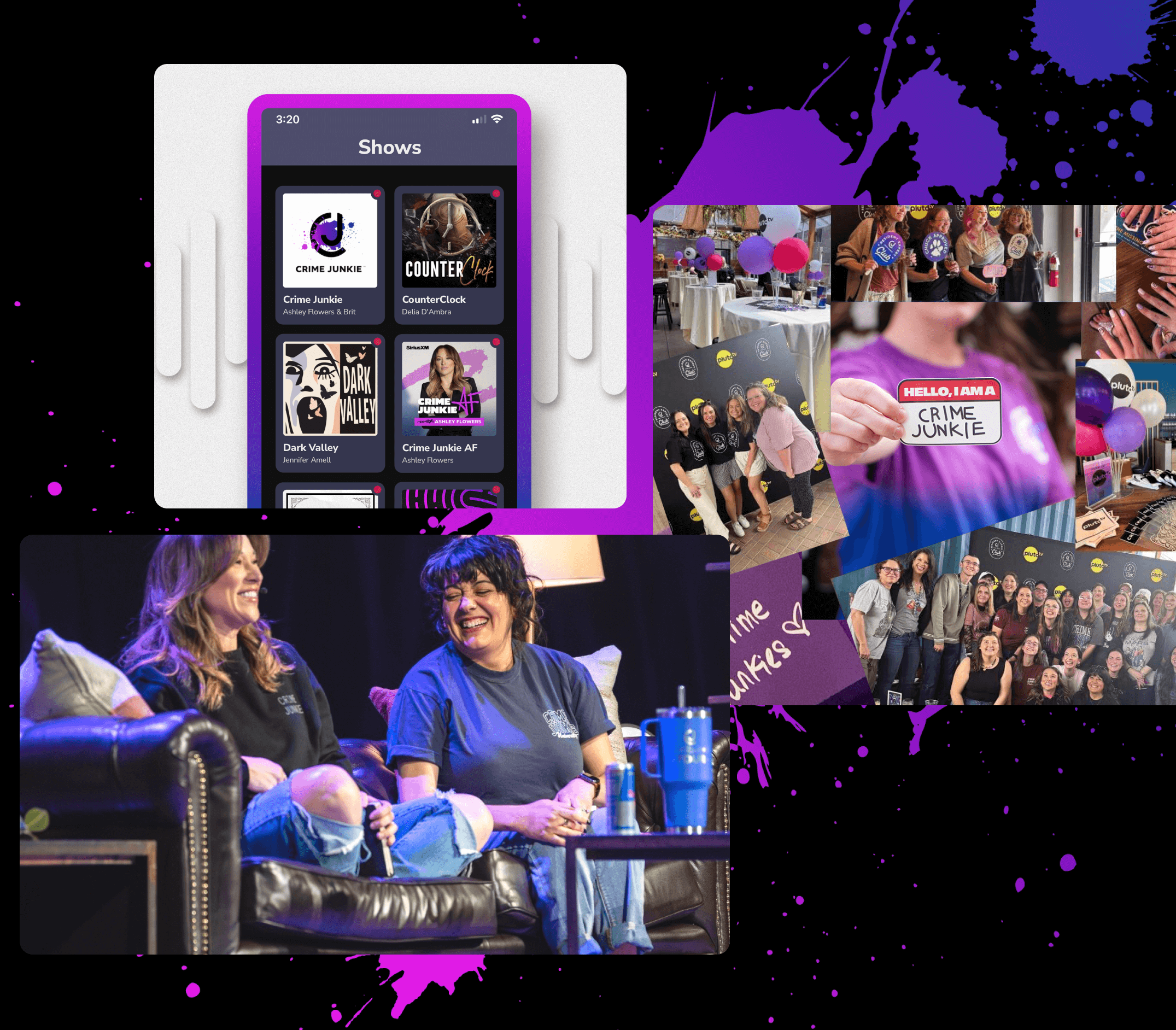 Crime Junkie Fan Club Hero